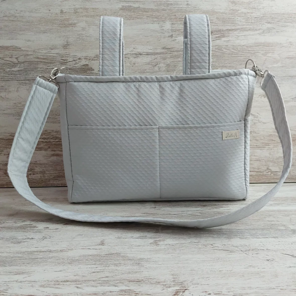 Bolso panera rectangular