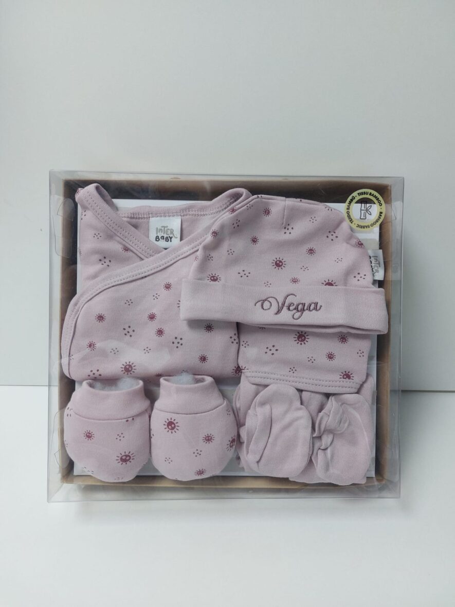 Conjunto de nacimiento bambú